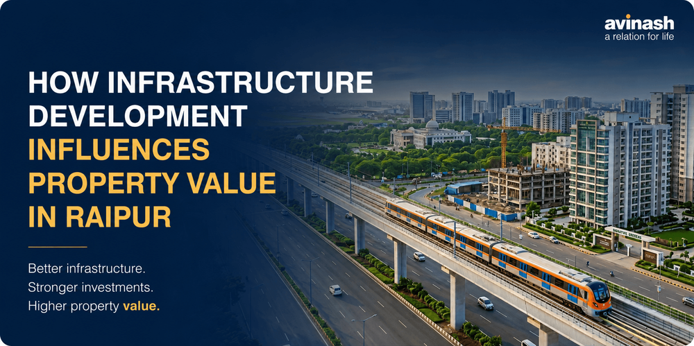 How Infrastructure Development Influences Property Value in Raipur