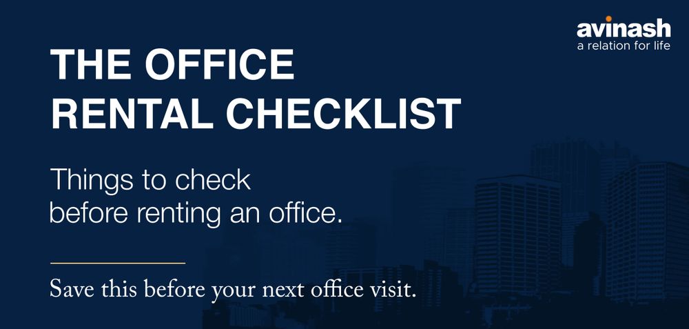 The Office Rental Checklist: 10 Things to Check Before Renting an Office in Raipur (2026)